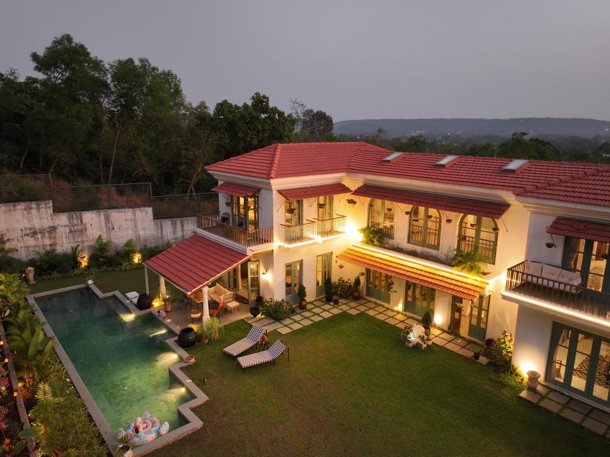 Casa Azul- Luxury 4Bhk Assagao With Private Pool Villa Vagator Exterior photo